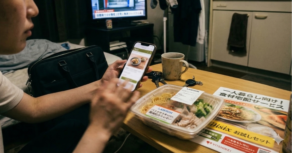 一人暮らし向け食材宅配7選！料金・不在対応・調理時間を比較